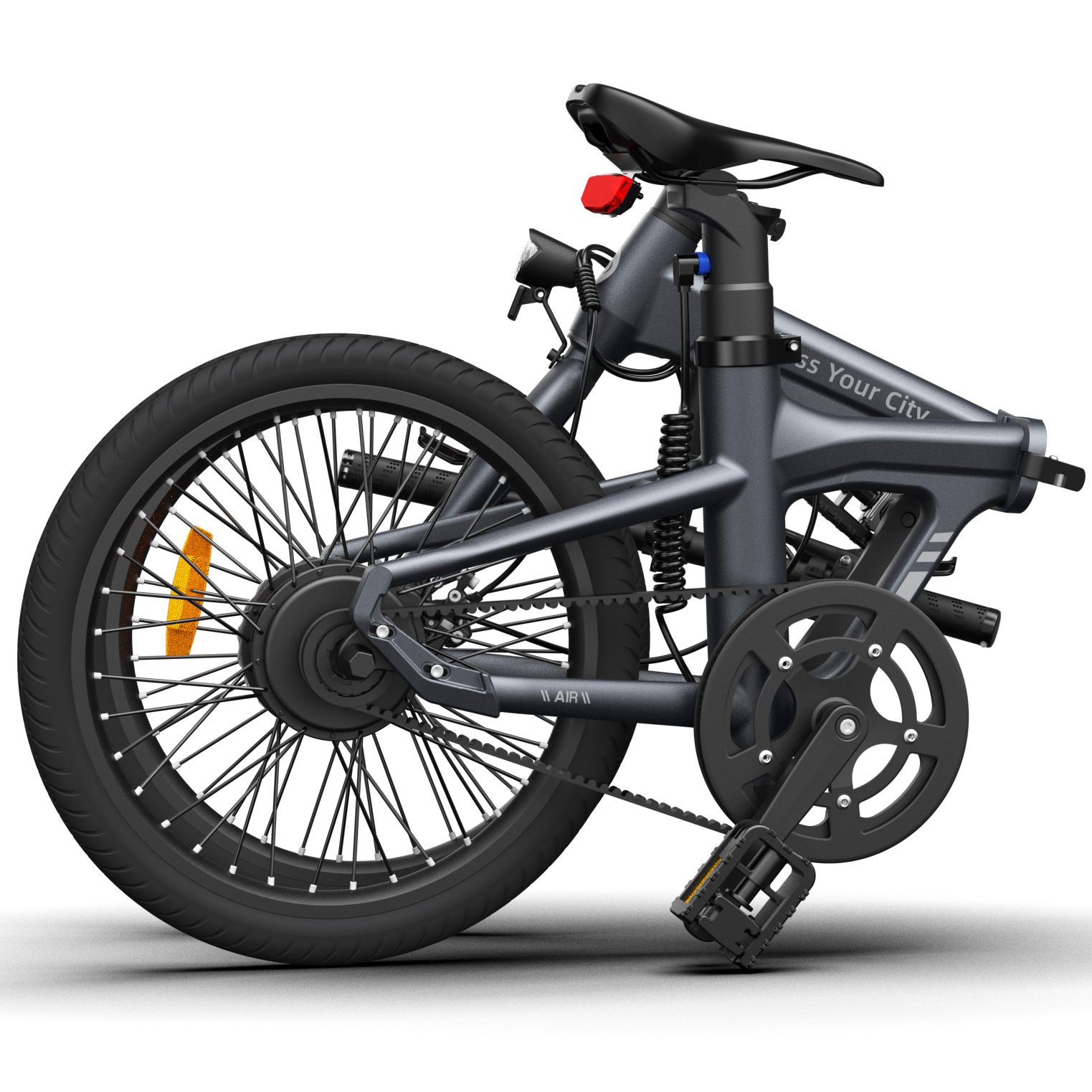 ADO Air 20 電動アシスト自転車 グレー (日本仕様) ADO Air 20 折りたみ電動アシスト自転車