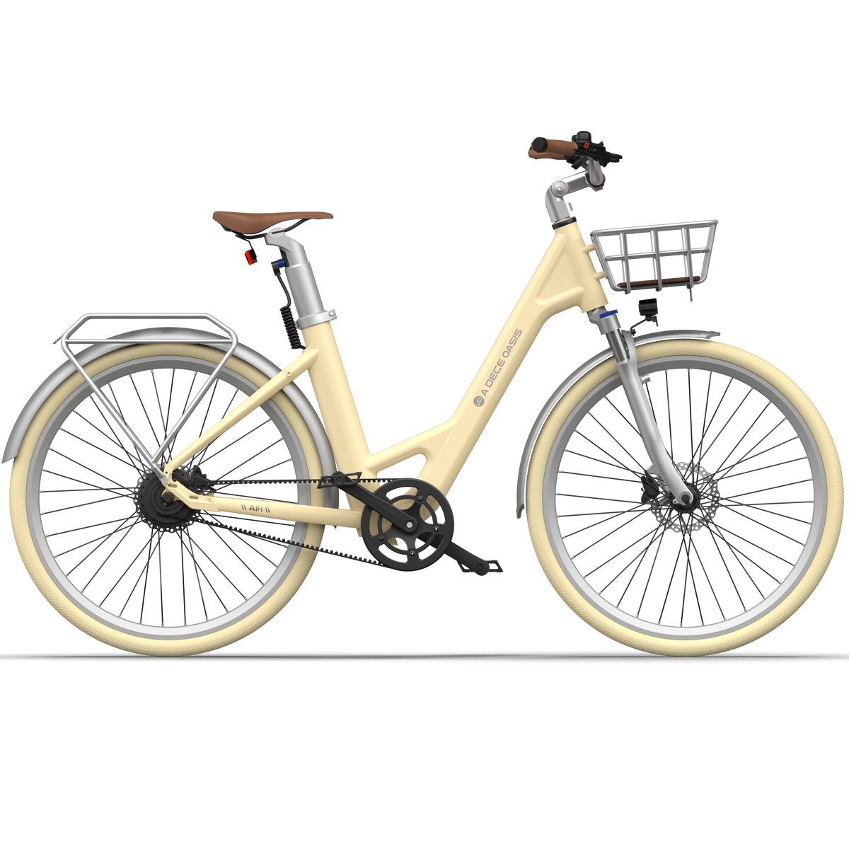 215kgADO AIR 28 電動アシスト自転車　グレー　新品