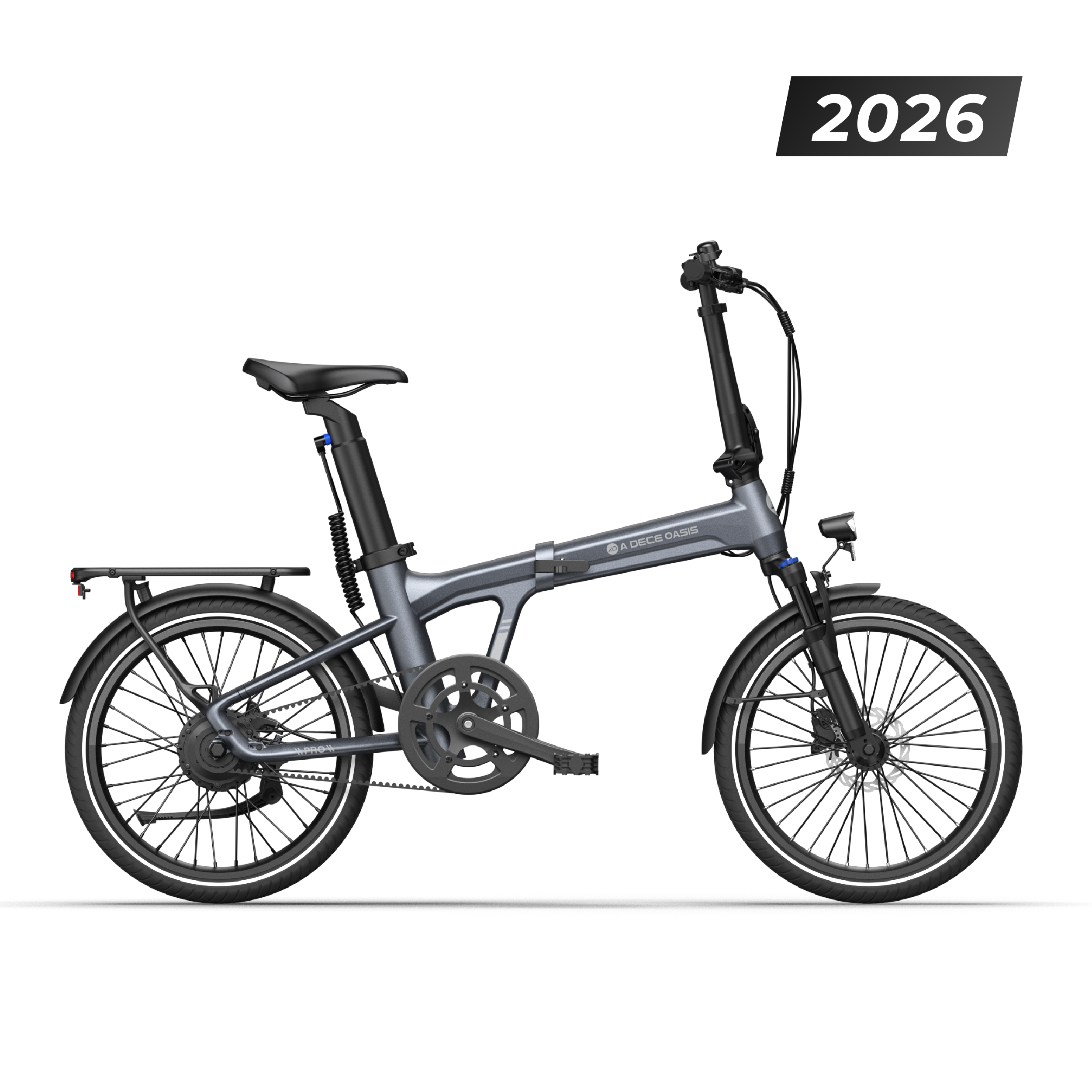 ADO AIR 20 PRO （2026モデル）折りたたみ電動アシスト自転車 自動変速機能搭載